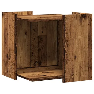 vidaXL meuble de bac à litière pour chat Bois d'ingénierie vidaXL meuble de bac à litière pour chat Bois d'ingénierie
