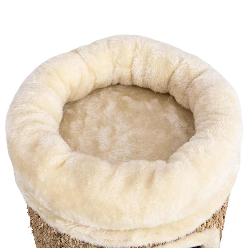 vidaXL maison de chat Jonc de mer / Algue