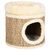 vidaXL maison de chat Jonc de mer / Algue