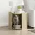 vidaXL meuble de bac à litière pour chat Bois d'ingénierie vidaXL meuble de bac à litière pour chat Bois d'ingénierie