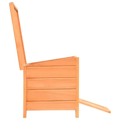 vidaXL maison pour chat Bois de pin