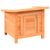 vidaXL maison pour chat Bois de pin
