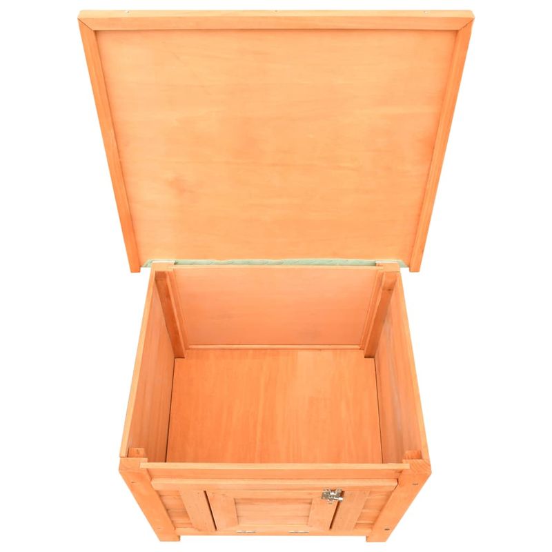vidaXL maison pour chat Bois de pin