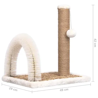 vidaXL arbre à chat Seagrass