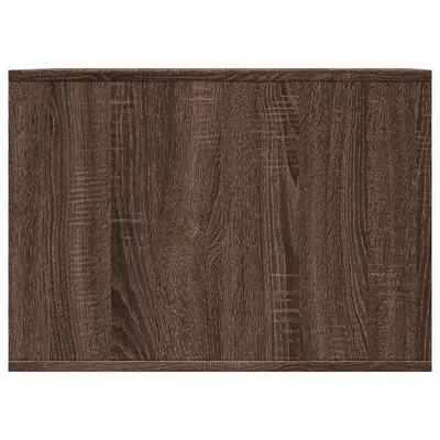 vidaXL meuble de bac à litière pour chat Bois d'ingénierie