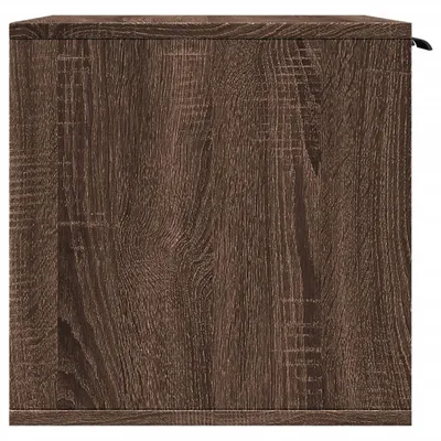 vidaXL meuble de bac à litière pour chat Bois d'ingénierie