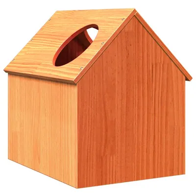 vidaXL maison pour chats Bois de pin