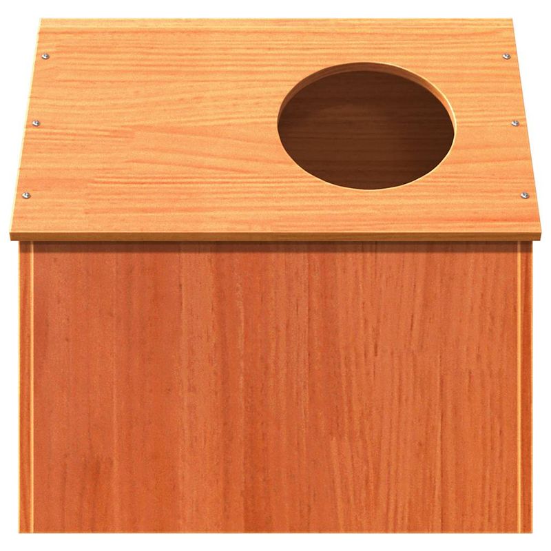 vidaXL maison pour chats Bois de pin