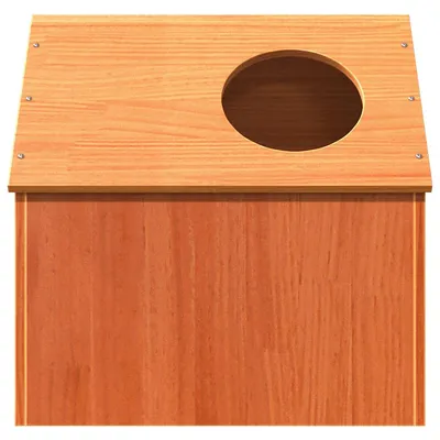 vidaXL maison pour chats Bois de pin