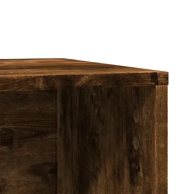 vidaXL meuble de bac à litière pour chat Bois d'ingénierie