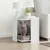 vidaXL meuble de bac à litière pour chat Bois d'ingénierie vidaXL meuble de bac à litière pour chat Bois d'ingénierie
