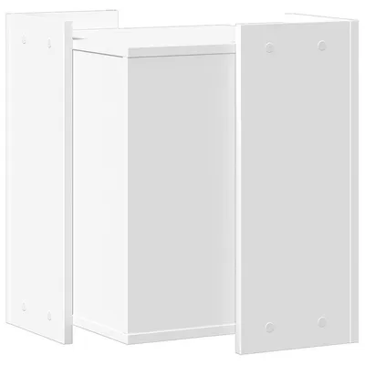 vidaXL meuble de bac à litière pour chat Bois d'ingénierie