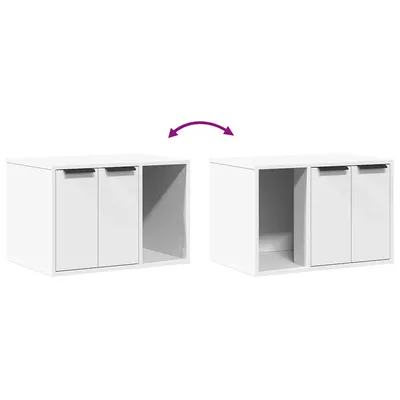 vidaXL meuble de bac à litière pour chat Bois d'ingénierie vidaXL meuble de bac à litière pour chat Bois d'ingénierie