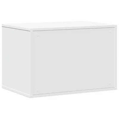 vidaXL meuble de bac à litière pour chat Bois d'ingénierie