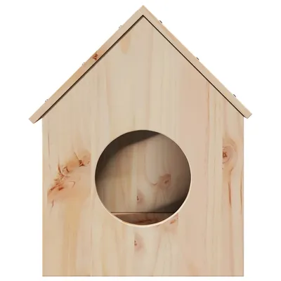 vidaXL maison pour chats Bois de pin