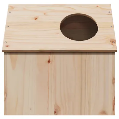 vidaXL maison pour chats Bois de pin