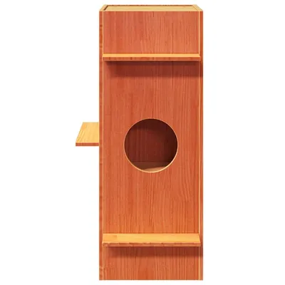vidaXL maison pour chats Bois de pin