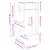 vidaXL maison pour chats Bois de pin