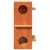 vidaXL maison pour chats Bois de pin