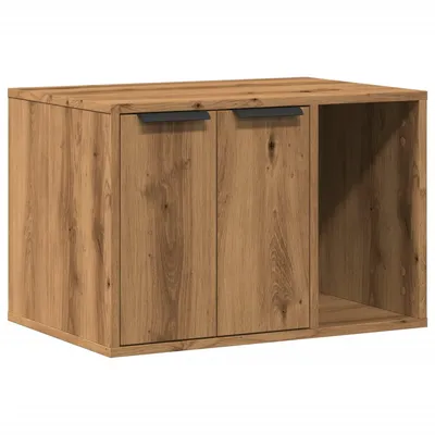 vidaXL meuble de bac à litière pour chat Bois d'ingénierie vidaXL meuble de bac à litière pour chat Bois d'ingénierie