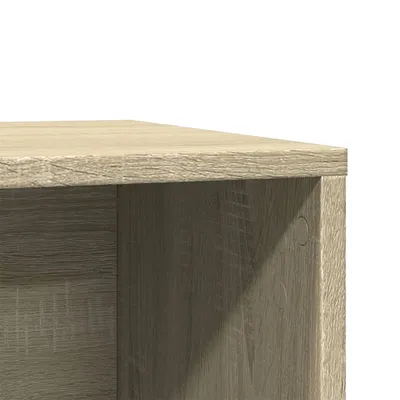 vidaXL meuble de bac à litière pour chat Bois d'ingénierie