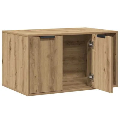 vidaXL meuble de bac à litière pour chat Bois d'ingénierie vidaXL meuble de bac à litière pour chat Bois d'ingénierie