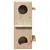 vidaXL maison pour chats Bois de pin
