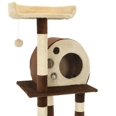 vidaXL arbre à chat Peluche