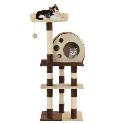 vidaXL arbre à chat Peluche vidaXL arbre à chat Peluche