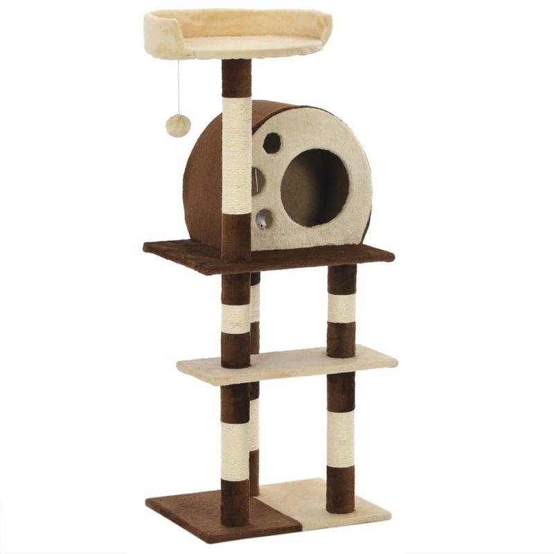 vidaXL arbre à chat Peluche