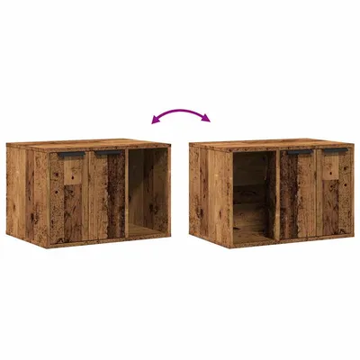 vidaXL meuble de bac à litière pour chat Bois d'ingénierie vidaXL meuble de bac à litière pour chat Bois d'ingénierie