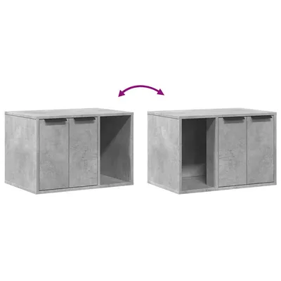 vidaXL meuble de bac à litière pour chat Bois d'ingénierie vidaXL meuble de bac à litière pour chat Bois d'ingénierie