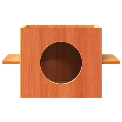 vidaXL maison pour chats Bois de pin massif