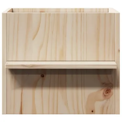 vidaXL maison pour chats Bois de pin