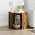 vidaXL meuble de bac à litière pour chat Bois d'ingénierie vidaXL meuble de bac à litière pour chat Bois d'ingénierie
