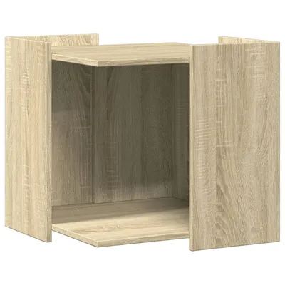 vidaXL meuble de bac à litière pour chat Bois d'ingénierie vidaXL meuble de bac à litière pour chat Bois d'ingénierie