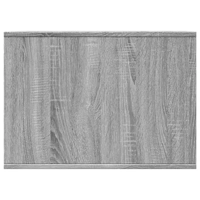 vidaXL meuble de bac à litière pour chat Bois d'ingénierie