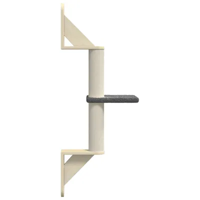 vidaXL arbre à chat mural Bois d'ingénierie