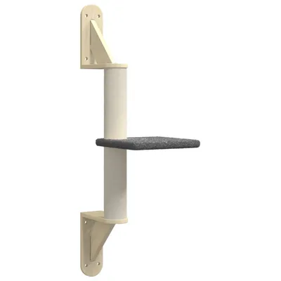 vidaXL arbre à chat mural Bois d'ingénierie