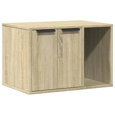 vidaXL meuble de bac à litière pour chat Bois d'ingénierie vidaXL meuble de bac à litière pour chat Bois d'ingénierie
