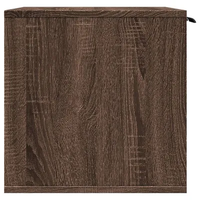 vidaXL meuble de bac à litière pour chat Bois d'ingénierie