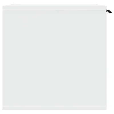 vidaXL meuble de bac à litière pour chat Bois d'ingénierie