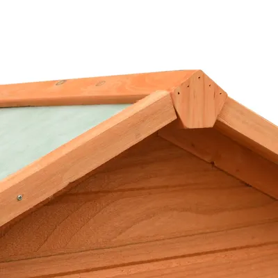 vidaXL cage à oiseaux Bois de pin