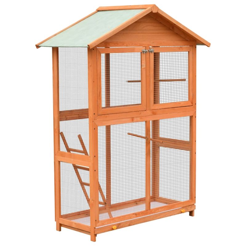vidaXL cage à oiseaux