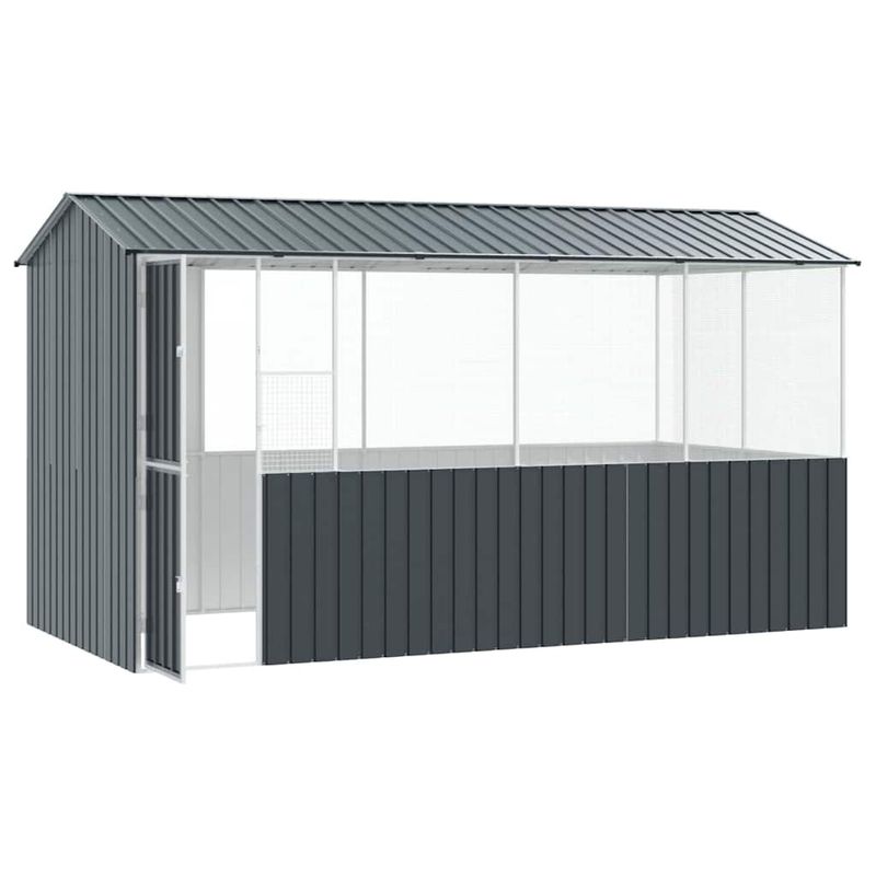 vidaXL Cage pour oiseaux Acier