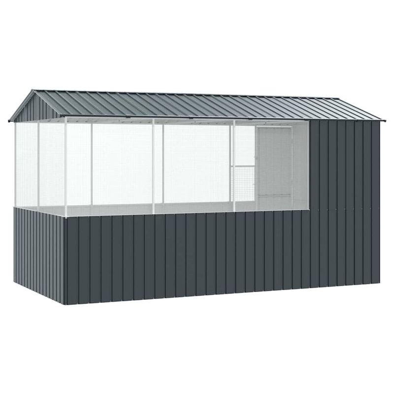vidaXL Cage pour oiseaux Acier