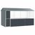 vidaXL Cage pour oiseaux Acier