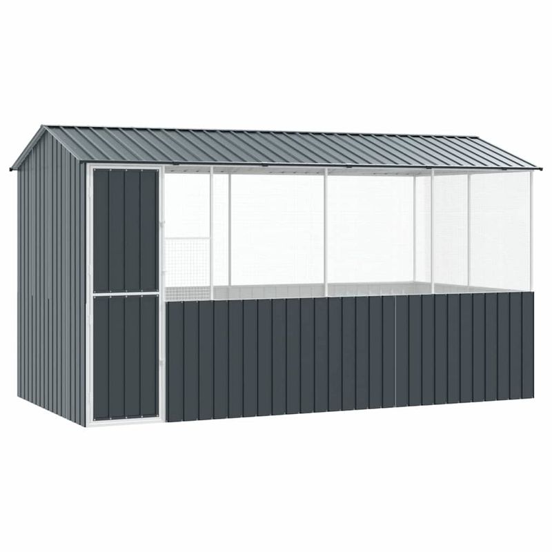 vidaXL Cage pour oiseaux Acier