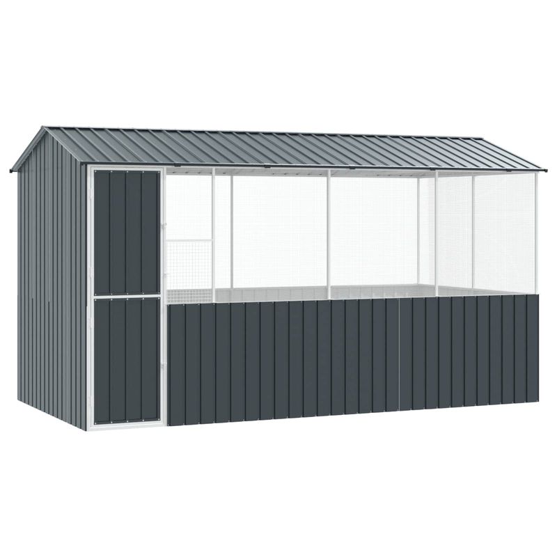 vidaXL Cage pour oiseaux Acier