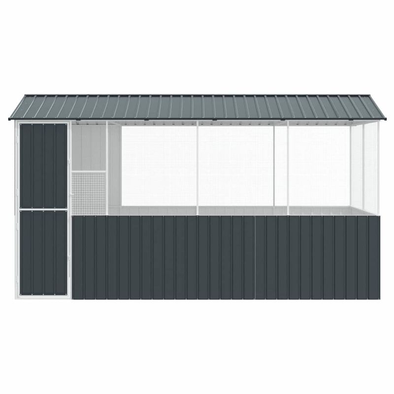 vidaXL Cage pour oiseaux Acier